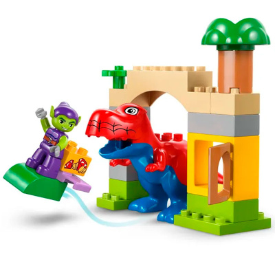 Конструктор Lego Duplo 10463 Динозавр Паук-Рекс против Зелёного Гоблина 1